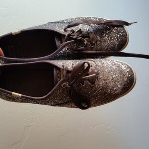 Keds + Kate Spade Champion in Dark Silver/Pewter